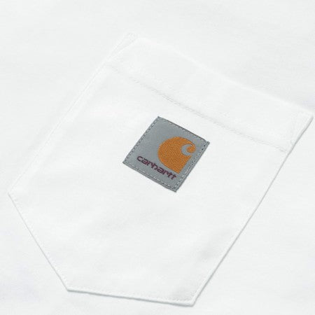 Carhartt WIP　Tシャツ　"S/S POCKET T-SHIRT"　(White)
