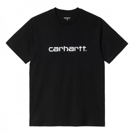Carhartt WIP　Tシャツ　"S/S SCRIPT T-SHIRT"　(Black / White)