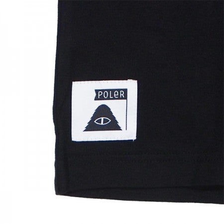 POLeR　L/STシャツ　"HIGHEST STD RELAX FIT L/S TEE"　(Black)