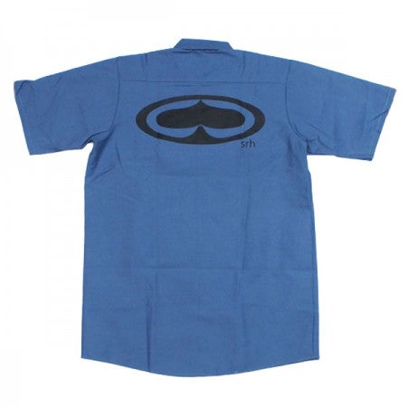 SRH　S/Sワークシャツ　"OG WORK SHIRTS"　(Postman Blue)
