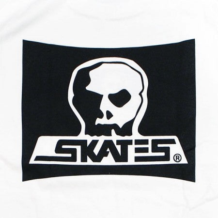 SKULL SKATES　"SURF LOGO ロングスリーブ Tシャツ"　(White)