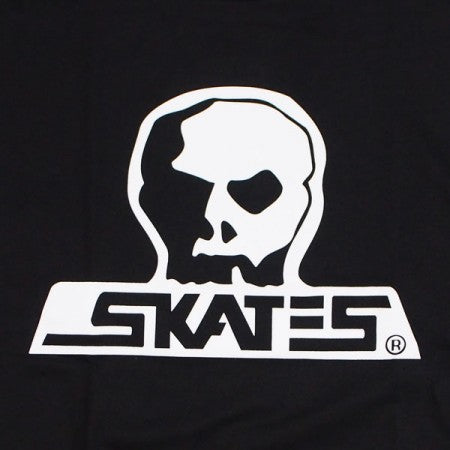 SKULL SKATES　"BURBS Tシャツ"　(Black / White)