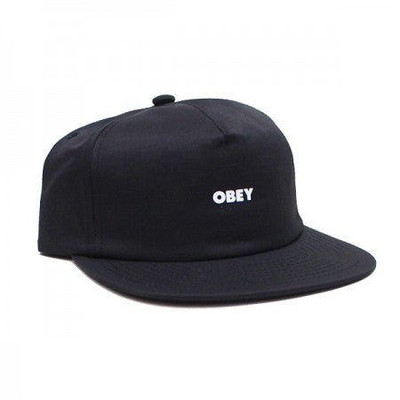 OBEY　キャップ　"OBEY BOLD TECH STRAPBACK CAP"　(Black)
