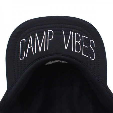 POLeR　キャップ　"5P BACK SATIN FLOPPY CAP"　(Black)