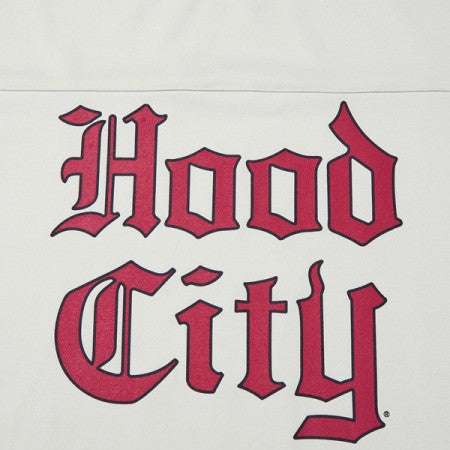 RADIALL　3/4スリーブTシャツ　"HOOD CITY CREW NECK T-SHIRT 3/4 SLEEVE"　(Ivory)