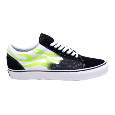 VANS　"OLD SKOOL"　(FLAME) Black/True White