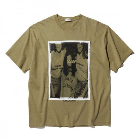 RADIALL　Tシャツ　"FREE CREW NECK T-SHIRT S/S"　(Khaki)