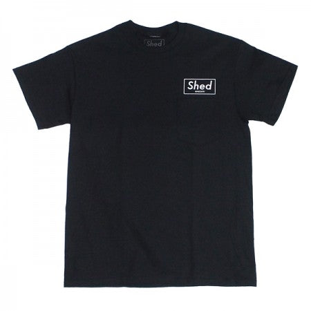 Shed　Tシャツ　"PO box"　(Black)