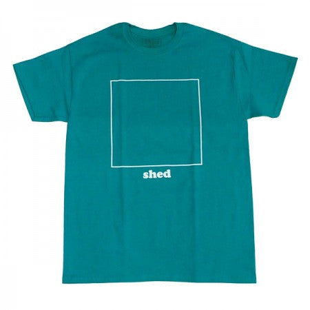 Shed Tシャツ "square" (t.blue)