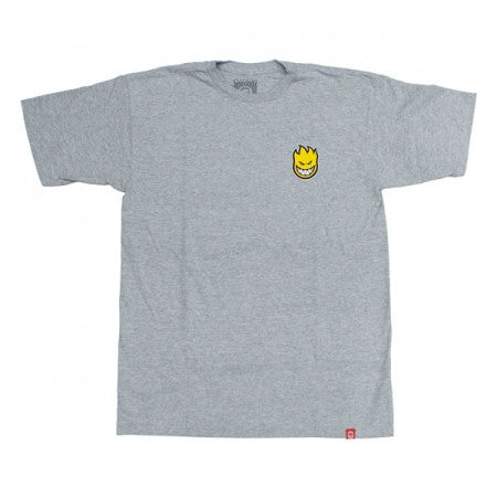SPITFIRE　Tシャツ　"LIL BIGHEAD FILL TEE"　(Athletic Heather/Yellow)