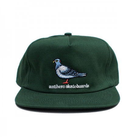 ANTI HERO　キャップ　"LIL PIGEON SNAPBACK CAP"　(Forest Green)