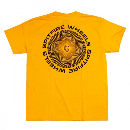 SPITFIRE　Tシャツ　"CLASSIC VORTEX TEE"　(Gold)