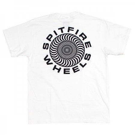 SPITFIRE　Tシャツ　"CLASSIC 87' SWIRL TEE"　(White)