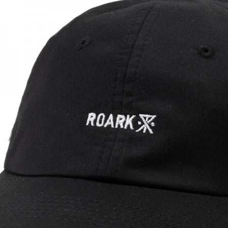 ROARK REVIVAL　キャップ　"LOGO 6PANEL CAP"　(Black)