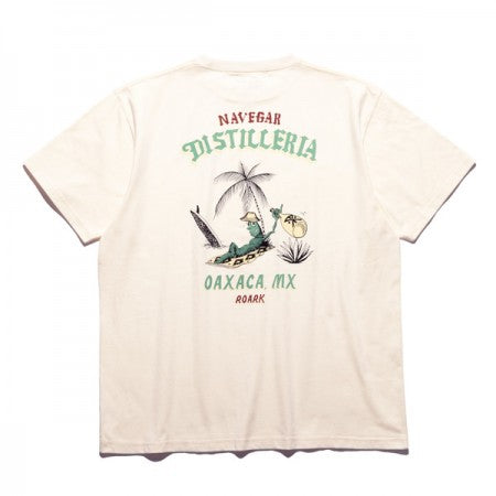 ROARK REVIVAL　Tシャツ　"DISTILLERIA TEE"　(Natural)