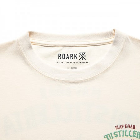 ROARK REVIVAL　Tシャツ　"DISTILLERIA TEE"　(Natural)
