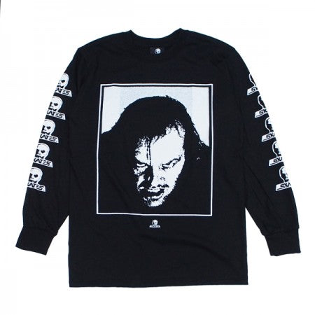 SKULL SKATES　"MADMAN ロングスリーブ Tシャツ"　(Black)