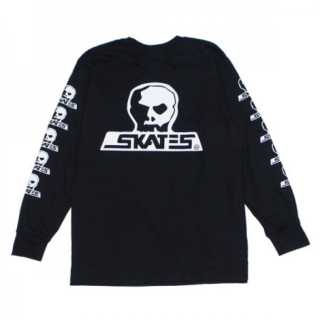 SKULL SKATES　"MADMAN ロングスリーブ Tシャツ"　(Black)