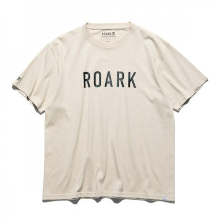 ROARK REVIVAL　Tシャツ　"LOGO TEE"　(Beige)