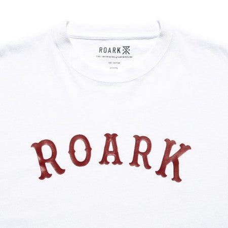 ROARK REVIVAL　Tシャツ　"MEDIEVAL LOGO TEE"　(White)