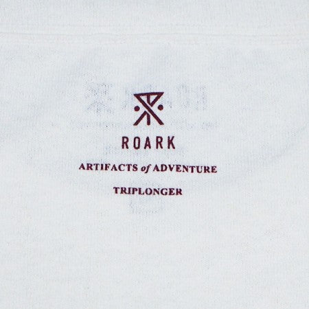 ROARK REVIVAL　Tシャツ　"HEMPCOTTON H/W TEE"　(White)