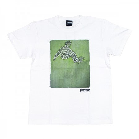 THRASHER　Tシャツ　"LANCE MOUNTAIN(GONZ) TEE"　(White)