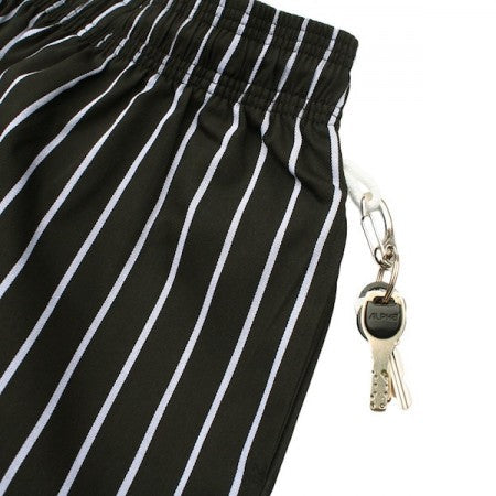 COOKMAN　ショーツ　"CHEF SHORT PANTS"　(Stripe / Black)