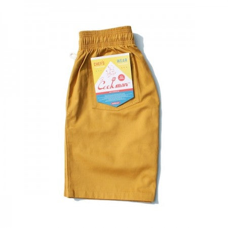 COOKMAN　ショーツ　"CHEF SHORT PANTS"　(Mustard)