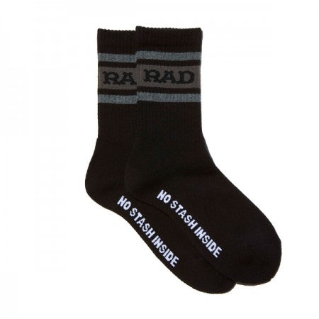 RADIALL　ソックス　"MID KICK 1PAC SOX MID"　(Black)