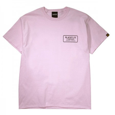 BLACK FLYS　Tシャツ　"MISSION S/S TEE"　(Light Pink)