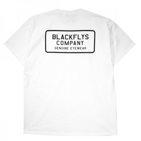 BLACK FLYS　Tシャツ　"MISSION S/S TEE"　(White)
