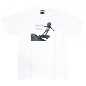 THRASHER　Tシャツ　"OLD,STALE,NEGATIVE TEE"　(White)