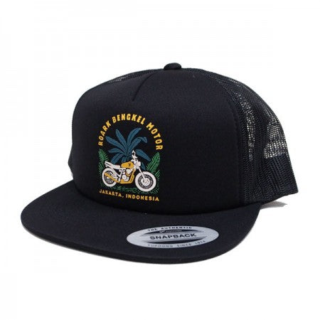 ROARK REVIVAL　メッシュキャップ　"BENGKEL MOTOR MESH CAP"　(Black)