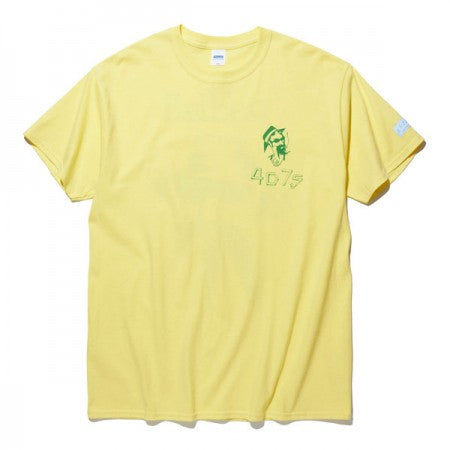 RADIALL×4D7S　Tシャツ　"JOINT CREW NECK T-SHIRT S/S"　(Yellow)