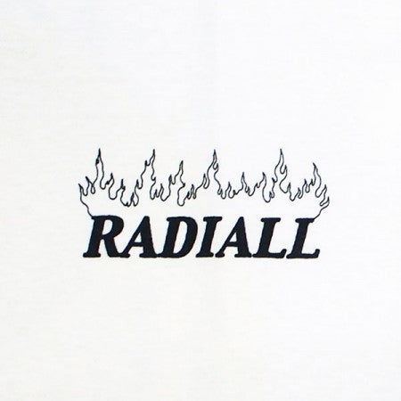 RADIALL　Tシャツ　"HOUR GLASS CREW NECK T-SHIRT S/S"　(White)