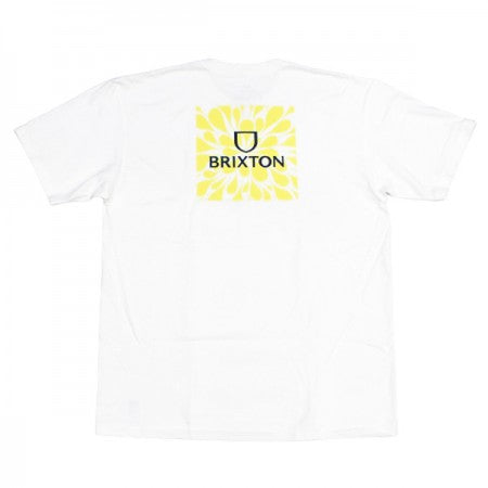 ★30%OFF★ BRIXTON　Tシャツ　"ALPHA SQUARE S/S STANDARD TEE"　(White / Psyc)
