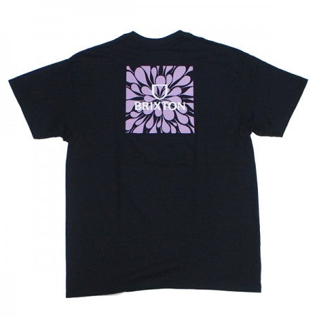 BRIXTON　Tシャツ　"ALPHA SQUARE S/S STANDARD TEE"　(Black / Psyc)