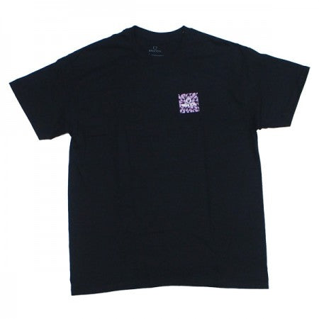 BRIXTON　Tシャツ　"ALPHA SQUARE S/S STANDARD TEE"　(Black / Psyc)