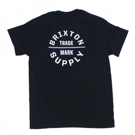 BRIXTON　Tシャツ　"OATH V S/S STANDARD TEE"　(Black / Orchid)