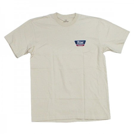 BRIXTON　Tシャツ　"LINWOOD S/S STANDARD TEE"　(Cream)