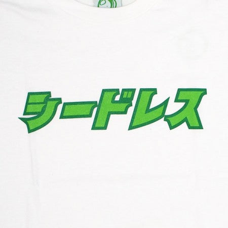 seedleSs　Tシャツ　"KATAKANA LOGO S/S TEE"　(White)