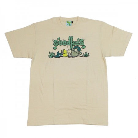 seedleSs　Tシャツ　"CHILLIN TIME S/S TEE"　(Natural)
