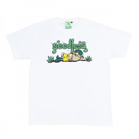 seedleSs　Tシャツ　"CHILLIN TIME S/S TEE"　(White)