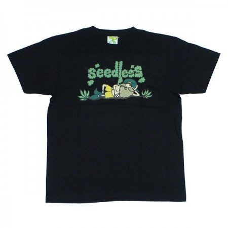 seedleSs　Tシャツ　"CHILLIN TIME S/S TEE"　(Black)