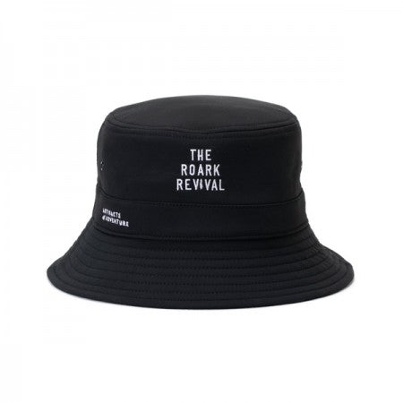 ROARK REVIVAL　ハット　"TRIP OBSESSED WEATHER BUCKET HAT - MID HEIGHT"　(Black)
