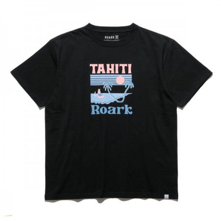 ROARK REVIVAL　Tシャツ　"TAHITI TIME TEE"　(Black)