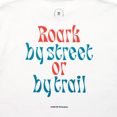 ROARK REVIVAL　Tシャツ　"B.S.B.T FINE TECH DRY TEE"　(White)
