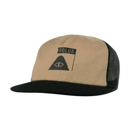 POLeR　キャップ　"SUMMIT TRUCKER CAP"　(Black)