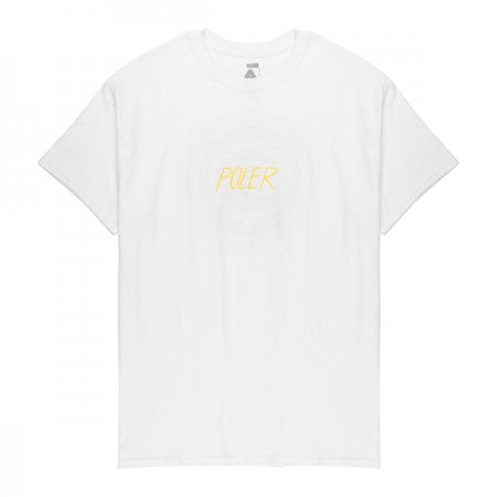 ★30%OFF★ POLeR　Tシャツ　"SUNSHINE TEE"　(White)