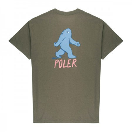 POLeR　Tシャツ　"SASCLOPS TEE"　(Moss)